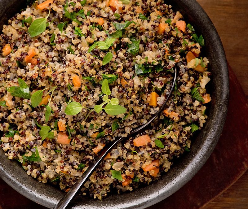 Chipotle Lemongrass Quinoa Pilaf