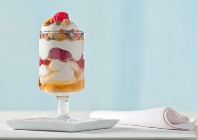 Peach Breakfast Parfait