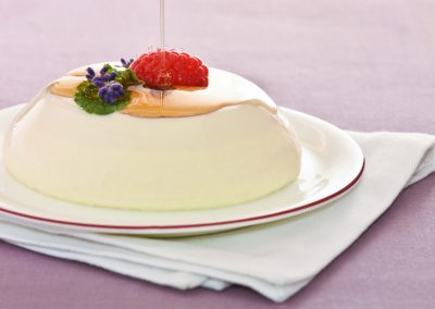 Lavender Chai Panna Cotta