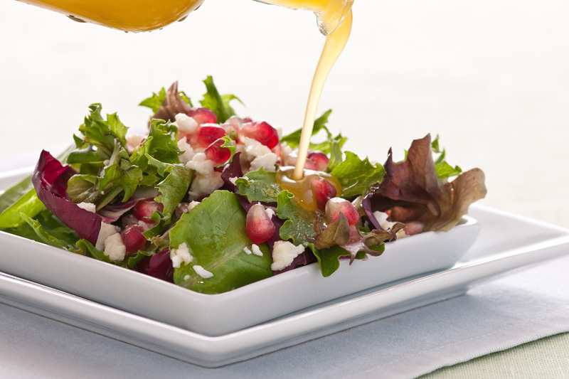 Maple Gastrique Salad Dressing