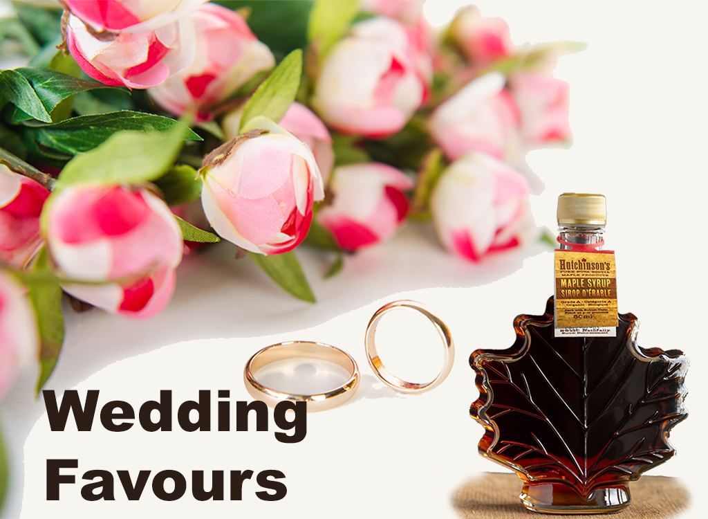 Maple Syrup Wedding Favours